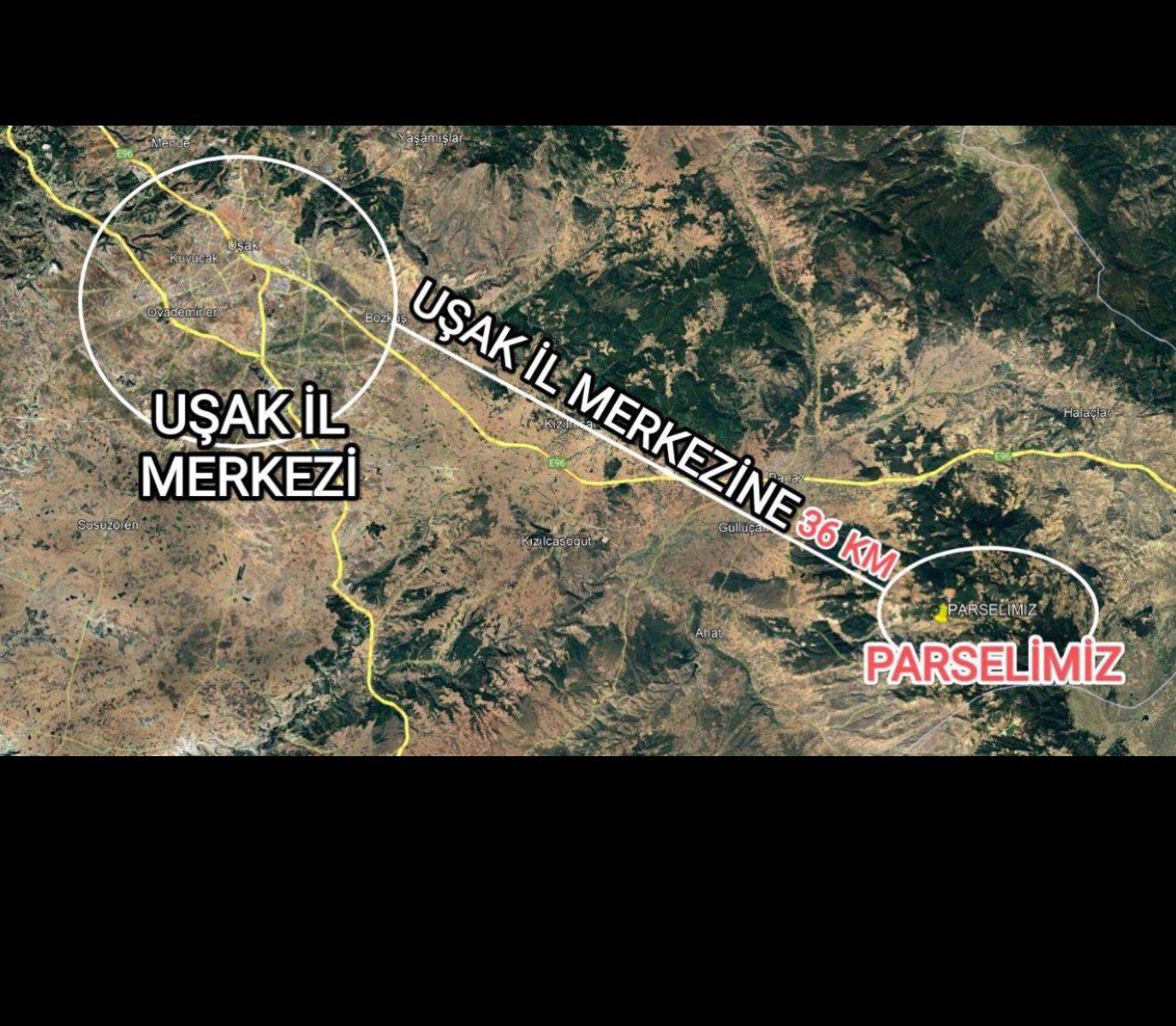 UŞAK / BANAZ / YENİCE SATILIK ARAZİ